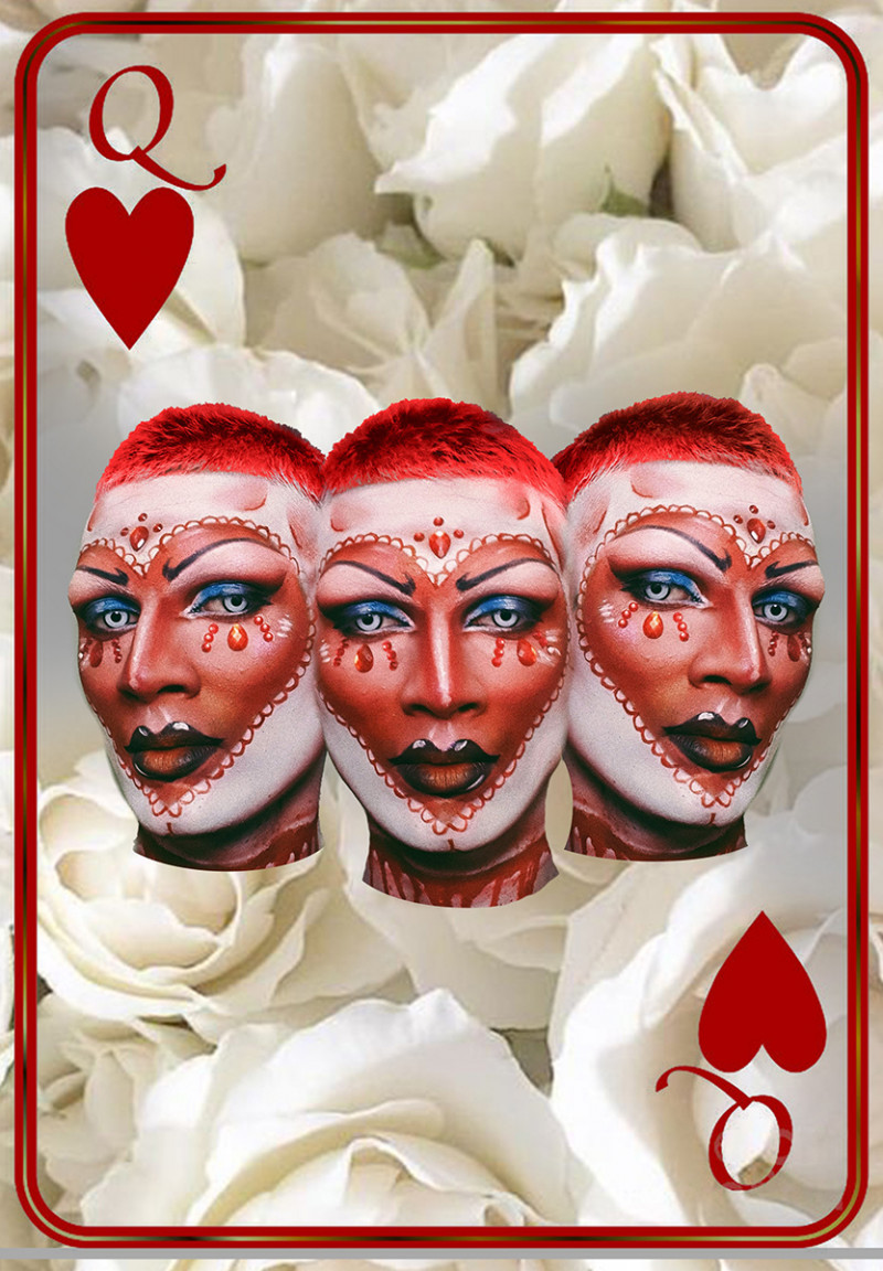 Faux Femm as Queen Of Hearts. | Issue 136 